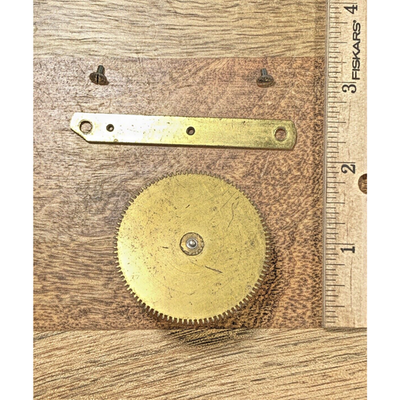 Old Herschede Clock Movement Spring Assembly (See Pics To ID Movement) (K7911)
