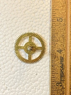 Perivale Clock Movement Strike Side 5th Wheel - Vintage Clock Parts KD3718