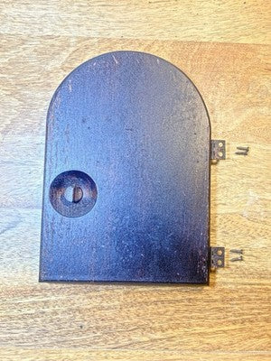 Clock Wooden Back Door (5 1/8 X 7 1/8 Inches)    (KD4366)