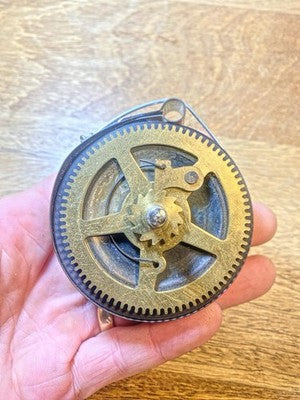 Made In Korea Clock Movement Strike Side Main Wheel - Vintage Clock Parts KD3460