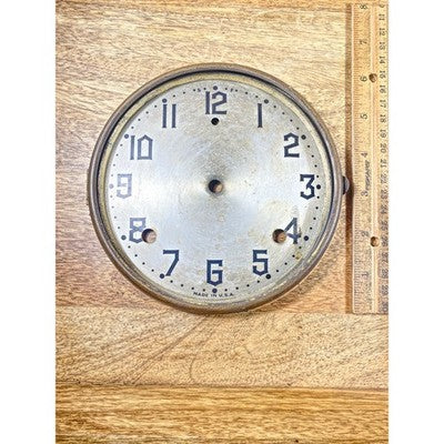 Antique Clock Dial (6.17 Inch Dia) W/ Bezel (No Glass) (KD1340)