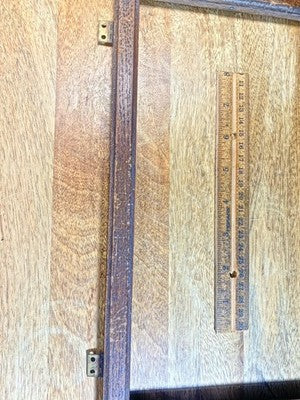 Wooden Clock Door Frame (No Glass) (13 1/4 X 6 7/8 Inches) (LL5347)