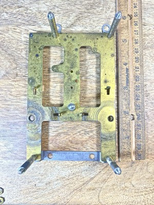 Ingraham (Stamped 11 40) Clock Movement Back Plate (KD2561)