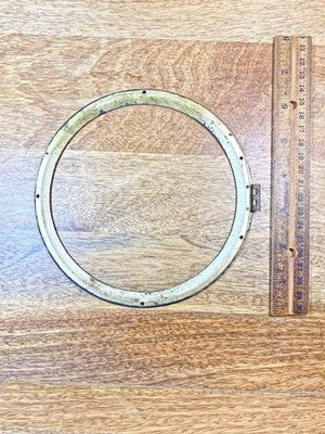 Clock Dial Pan Trim Ring 6.25 Inch Outer Diameter (5.4 Inch Inner)   (LL5374)