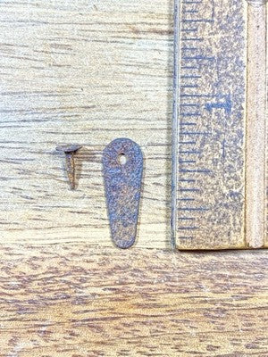 Rusty Clock Door Latch - Vintage Clock Parts KD3368