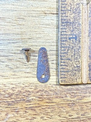 Rusty Clock Door Latch - Vintage Clock Parts KD3368