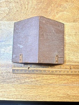 Cuckoo Clock  Top (5 1/4 X 4 1/8 Inches)- Vintage Clock Parts KD4105
