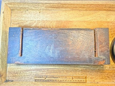 Wall Clock Bottom 13 1/2 Inches X 4 7/8 X 2 3/4 Inches     (LL5385)