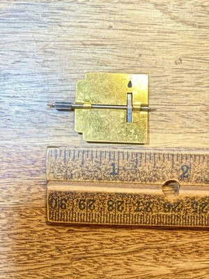 Perivale Clock Movement Chime Side Fly Wheel - Vintage Clock Parts KD3720