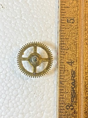 GM Angem Cuckoo Clock Movement Strike Side 3rd Wheel  (KD4062)