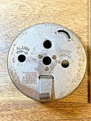 Westclox Baby Ben Style 1 (circa 1912-1930) Alarm Clock Back (KD4044)