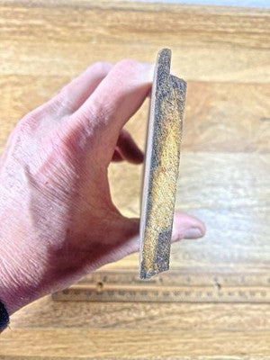 Clock Wooden Bottom Piece (7 3/4 X  3 1/16 Inches)   (KD3080)