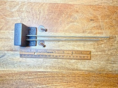 2 Rod Clock Chimes Bar, 9 7/8 Inches Long   (LL5379)