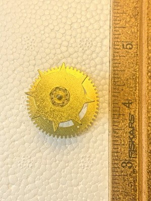 Unmarked Plymouth Clock Strike Side 3rd Wheel (See Pics To ID Movement) (KD4494)