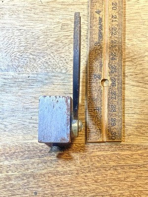 Old 3 1/2 Inch Long Gilbert Mantle Clock Gong      (KD4365)