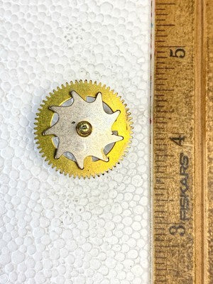 1161-853 Hermle Grandfather Clock Movement Strike Side 4th Wheel (KD2808)