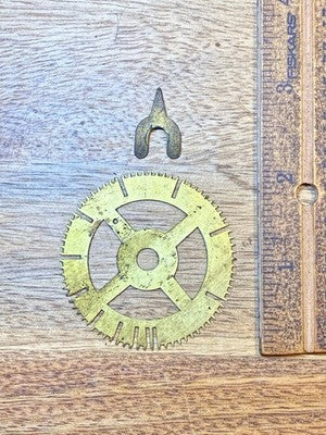 Ingraham (Stamped 12 14) Clock Movement Count Wheel (KD3638)