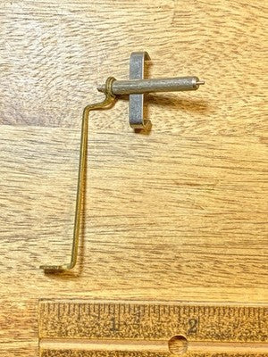 Clock Movement Verge (32.0mm Length, 18.9mm Between Teeth, 1.0mm Pivot)(KD3583)