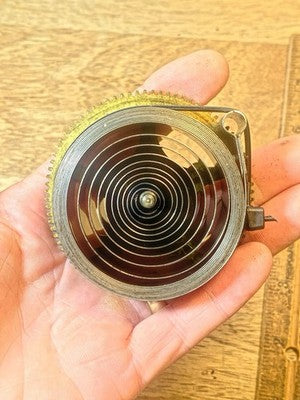 Gilbert Clock (Steel Plates) Time Side Main Wheel (See Pics to ID) KD4445
