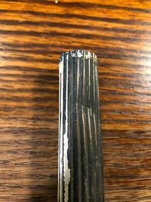 OLD 13/16" ROUND MANTLE CLOCK COLUMN (Clock Column KA806)