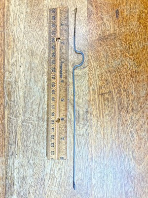 9 1/2 Inch Long Clock Pendulum Rod and Spring (KD2646)