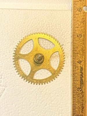 Gilbert Clock Movement (Stamped 30) Time Side 2nd Wheel (KD4603)