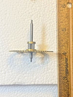 New Haven Clock Movement Time Side 2nd Wheel (See Pics To ID Mvmt) (KD4466)