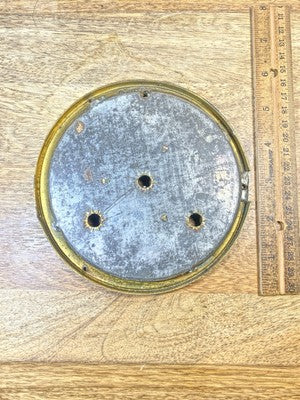 New Haven Clock Movement Dial Pan (See Pics to ID Movement) (KD2534)