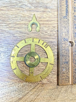 Ingraham (Stamped 12 33) Clock Movement Count Wheel (KD2720)