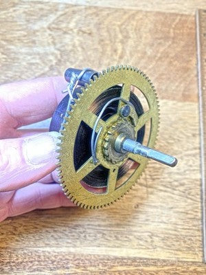 Seth Thomas 89K Clock Strike Side main Wheel - Vintage Clock Parts KD3484