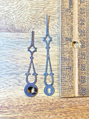 Sessions Clock Hands (See Pics To ID Mvmt) - Vintage Clock Parts KD3382