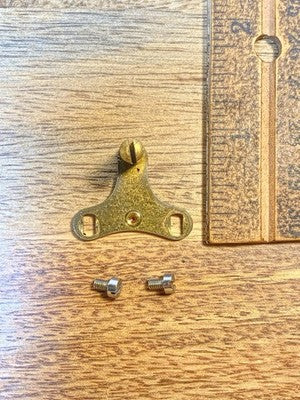 Perivale Clock Movement Pendulum Suspension Bridge - Vintage Clock Parts KD3606