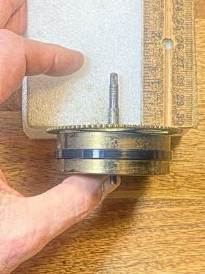 Gilbert Clock (Steel Plates) Time Side Main Wheel (See Pics to ID) KD4445