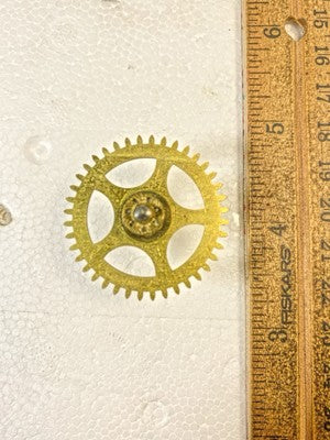 Gilbert Clock Movement (Pat. June 3 1879) Time Side 4th Wheel (KD2688)