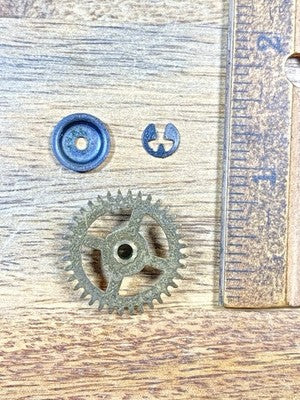 Cuckoo Clock  MFG Co Minute Wheel - Vintage Clock Parts KD3366