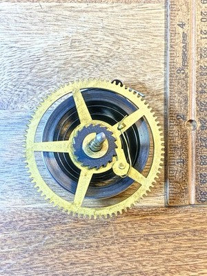 Sessions Chime Clock Time  Side Main Wheel - Vintage Clock Parts KD3408