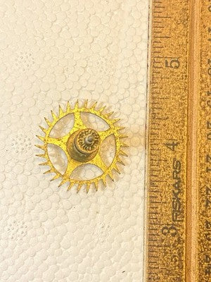 Gilbert Clock Movement (Steel Plates) Escape Wheel (See Pics to ID) KD4435