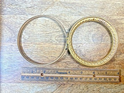 Clock Bezel (No Glass) And Trim Ring (103.4mm Dia, 83.5mm Inner Dia) (KD3045)