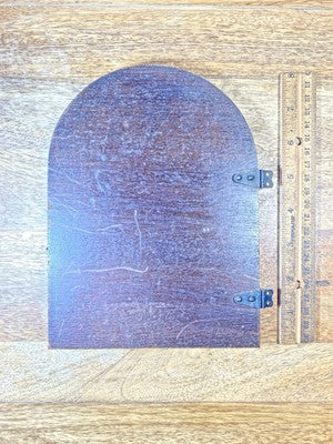 Plymouth Clock Wooden Back Door (7 15/16 X 6 Inches) (KD2787)
