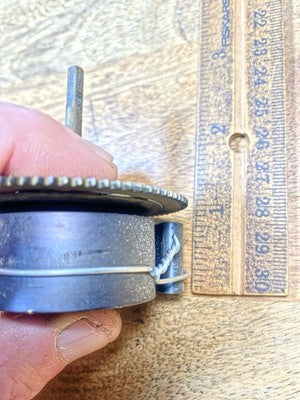 New Haven Clock Movement Time Side Main Wheel (See Pics To ID Mvmt)  (KD2959)