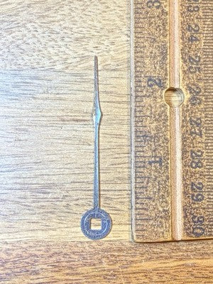 2 1/4 Inch Long Clock Minute Hand (Arbor Opening Is 3.5mm X 3.5mm) (KD3444)