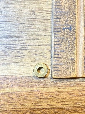 Perivale Clock Movement Plate Nut - Vintage Clock Parts KD3728