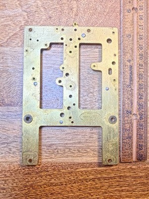 Sessions Bim Bam Clock Movement Back Plate (Pivots Look Good) (KD3703)