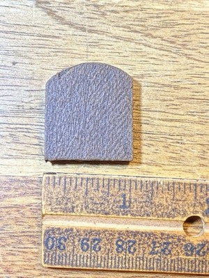 Cuckoo Clock Door (29.7mm X 26.1mm)- Vintage Clock Parts KD4111