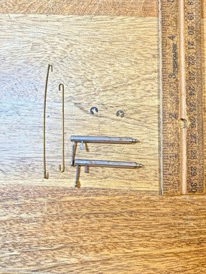 Herschede Clock Movement Hammer Lift Levers (See Pics To ID Mvmt)  (KD4225)