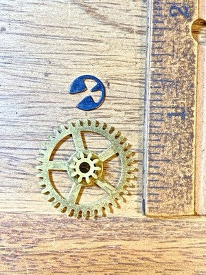 Herschede Clock Movement Minute Wheel (See Pics To ID Mvmt))  (KD4209)