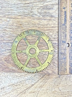 Clock Movement Count Wheel  (67.7mm Dia, 9.7mm Inner Dia)   (KD3075)
