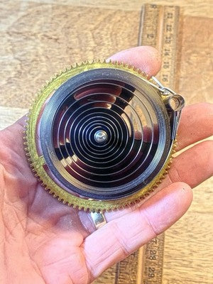 Sessions Chime Clock Time  Side Main Wheel - Vintage Clock Parts KD3408