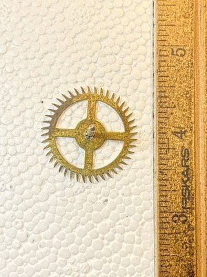 Perivale Clock Movement Escape Wheel - Vintage Clock Parts KD3725