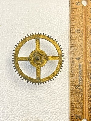 Ingraham (Stamped Oct 78 / Nov 79) Clock Strike Side 3rd Wheel    (KD3190)